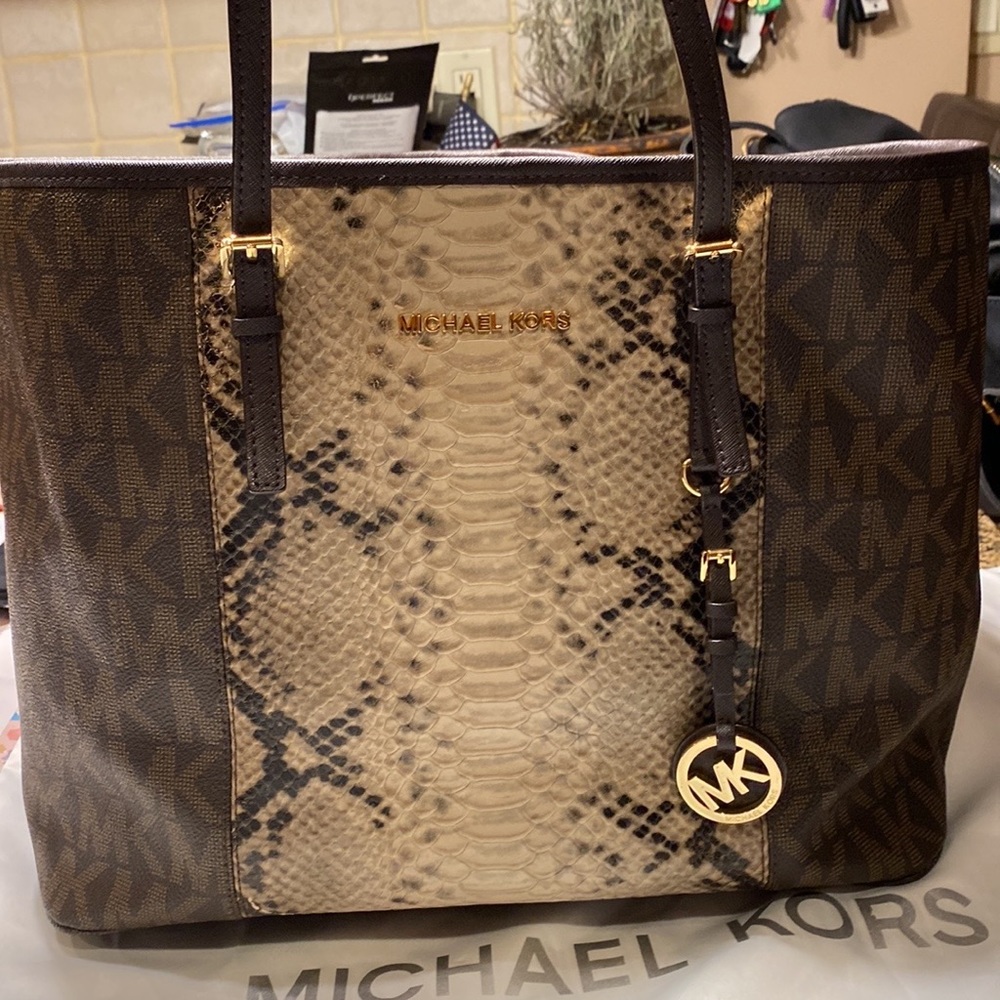 Michael Kors signature large tote
